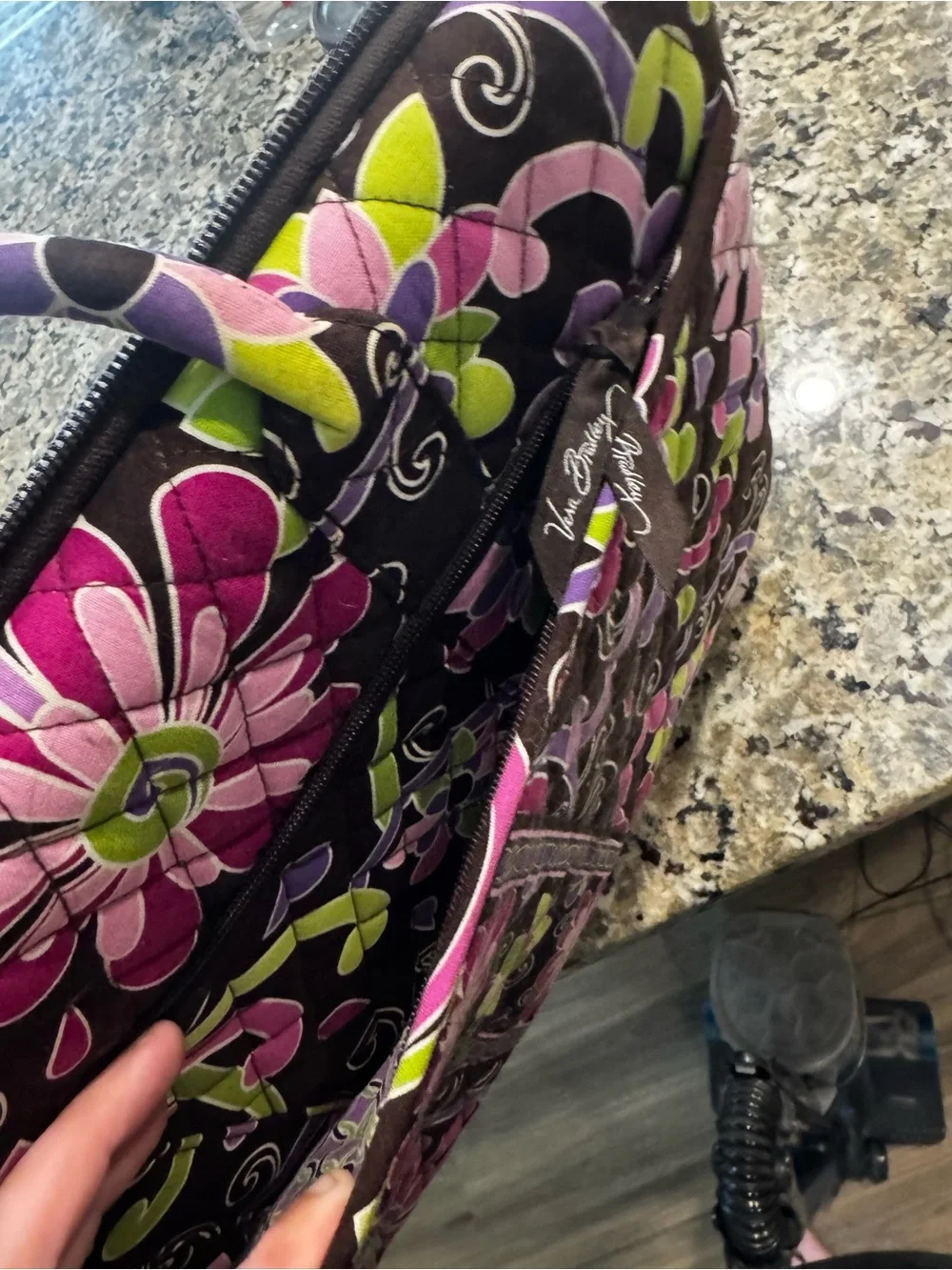 Vera Bradley Hardshell Laptop Case (purple punch)